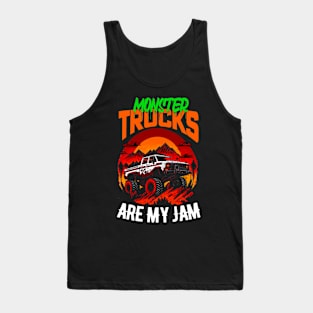 Monster Truck are my Jam Funny Tank Top